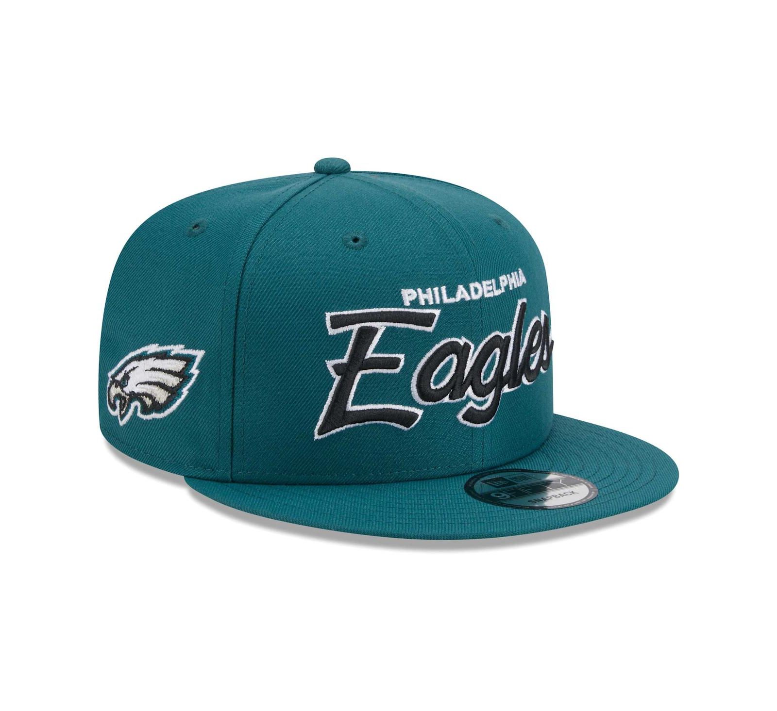 New Era Мужская кепка Snapback 9FIFTY Philadelphia Eagles Midnight Green
