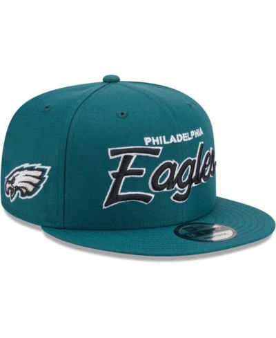New Era Мужская кепка Snapback 9FIFTY Philadelphia Eagles Midnight Green