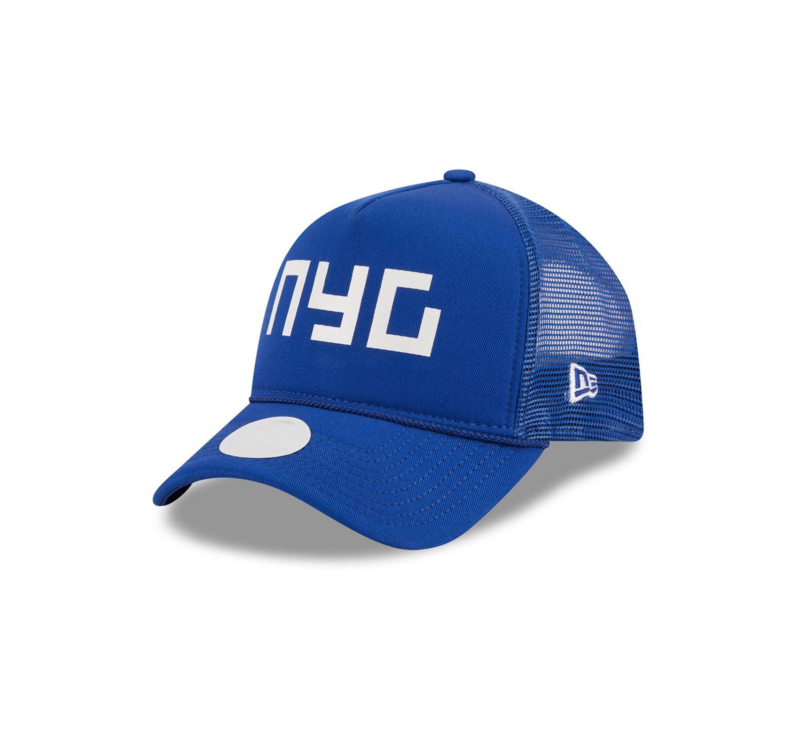 Женская кепка New Era Royal New York Giants McGee Trucker 9FORTY Adjustable
