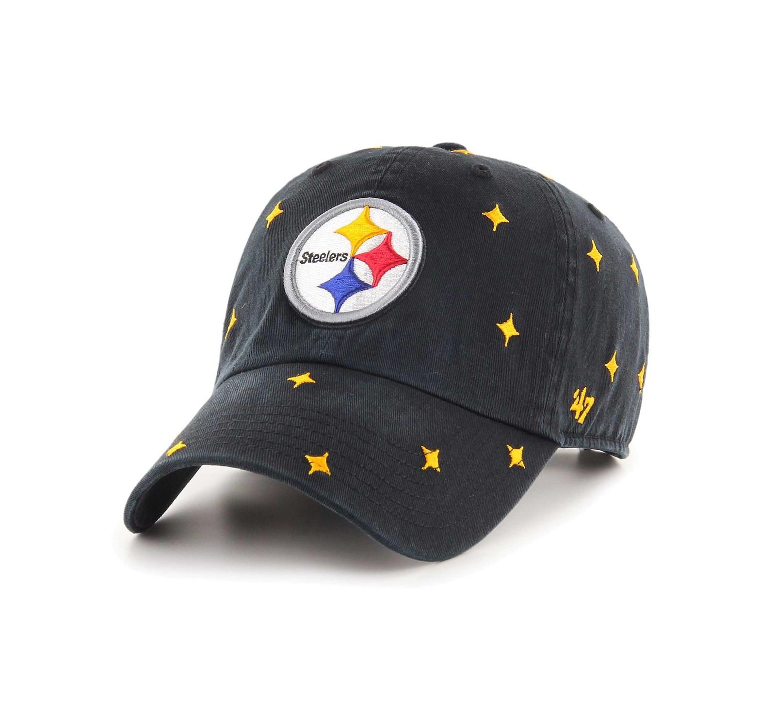 '47 Brand черная кепка Pittsburgh Steelers для мужчин и женщин