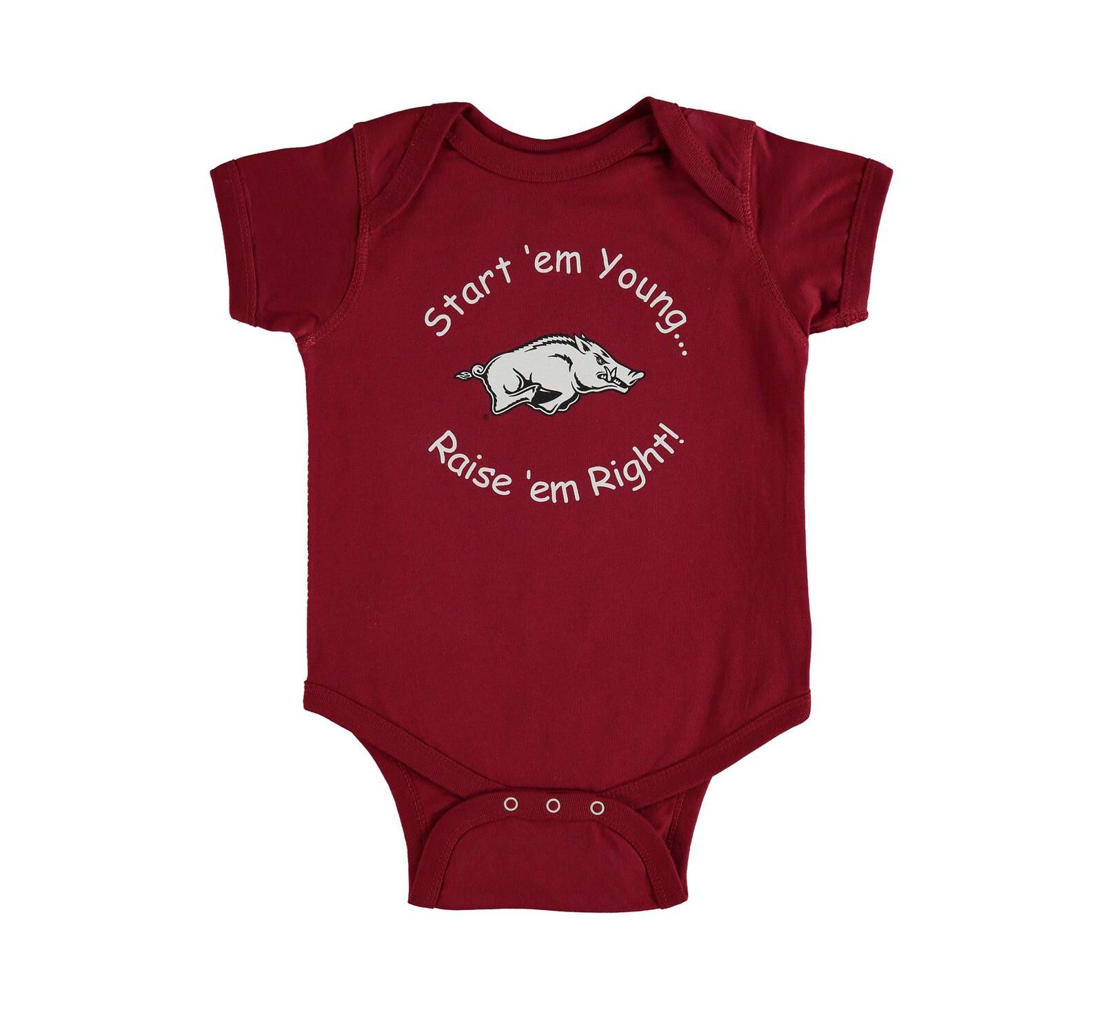 Детский боди Cardinal Arkansas Razorbacks для новорожденных и младенцев