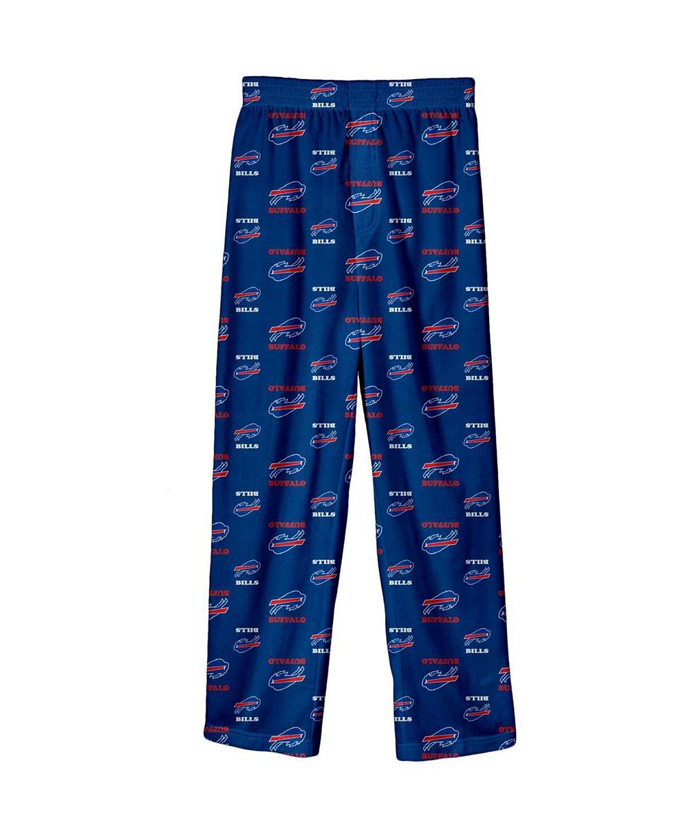 Детские пижамные брюки Outerstuff Royal Buffalo Bills Printed