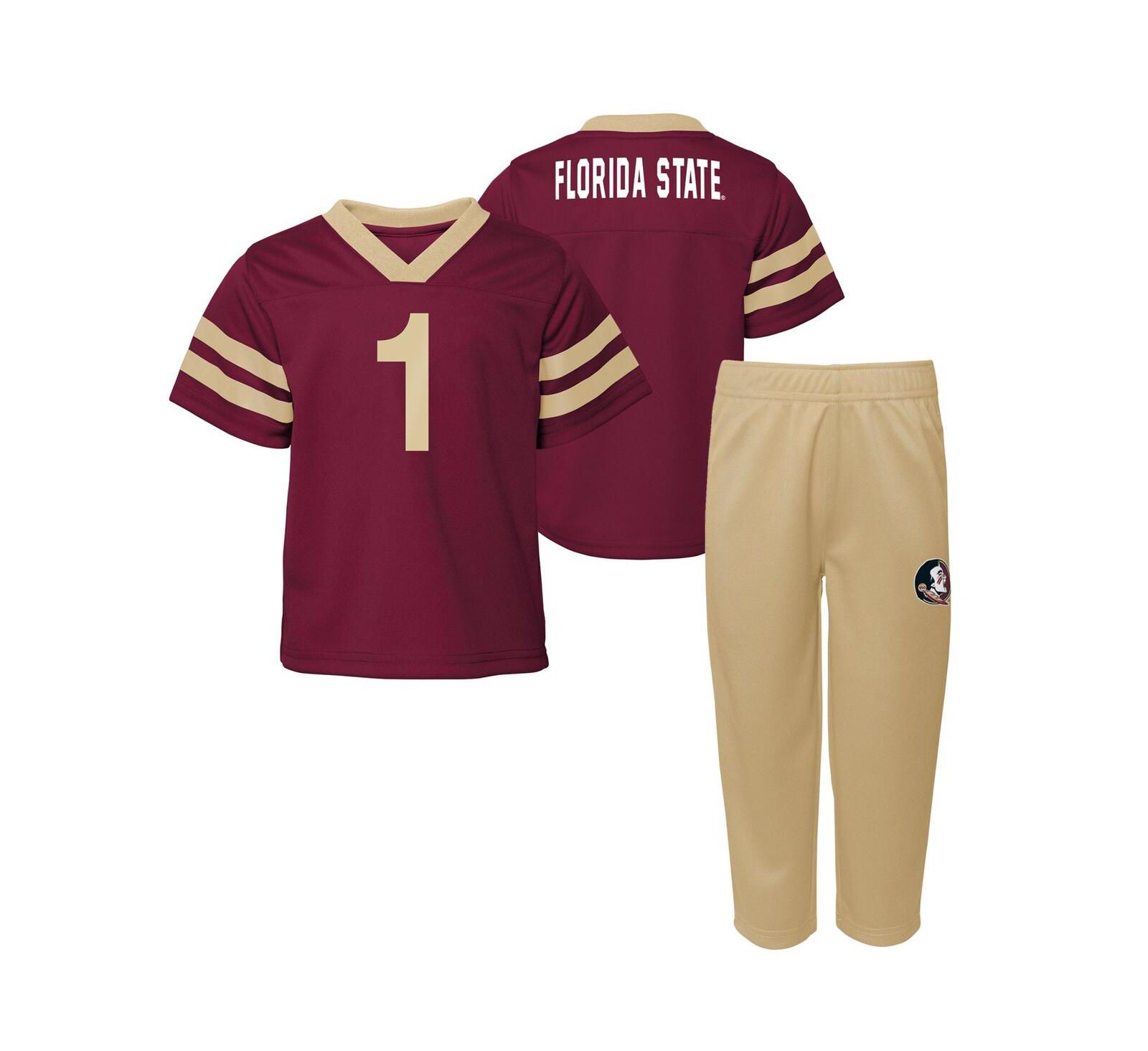 Комплект из двух предметов: джерси и брюки Garnet Florida State Seminoles для детей