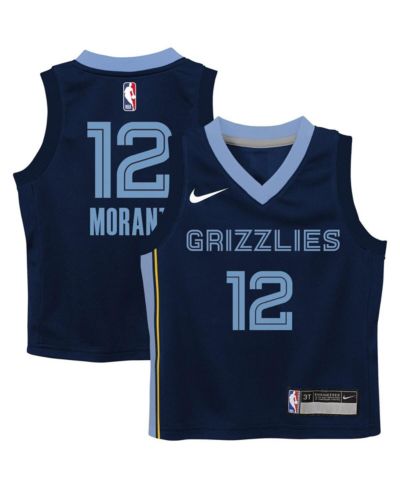 Nike детская джерси Ja Morant Navy Memphis Grizzlies Swingman Player - Icon Edition