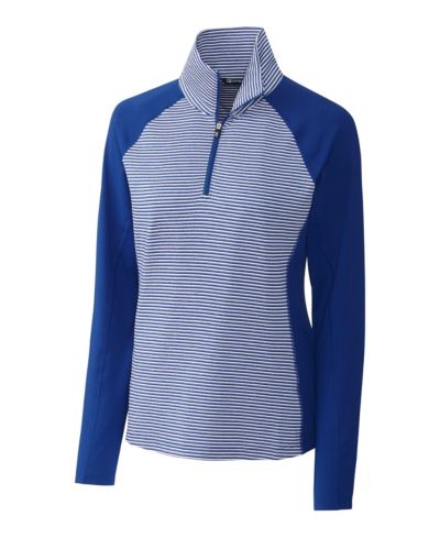 Cutter & Buck Forge Tonal Stripe Stretch Half Zip Женская куртка