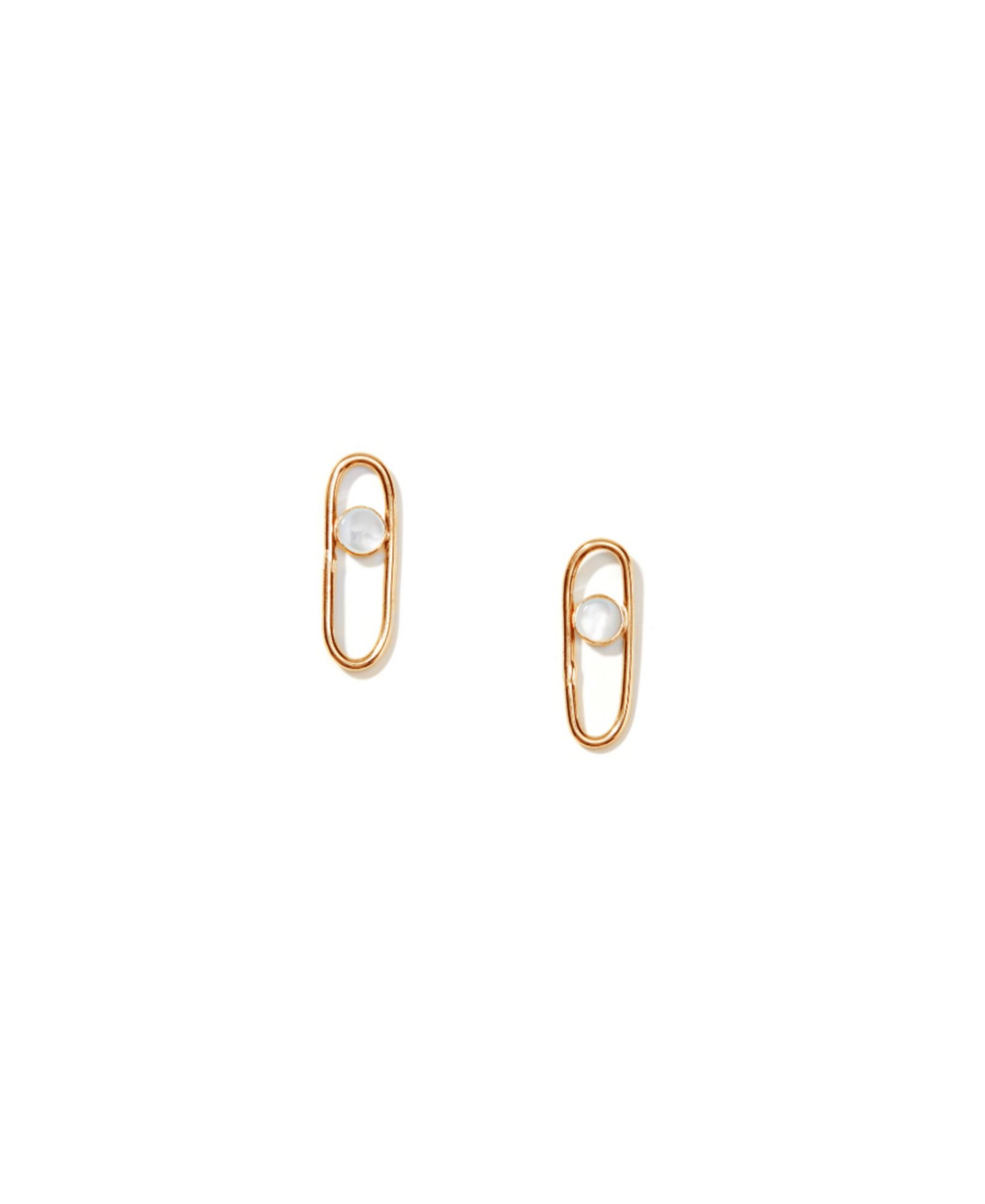 Серьги-кольца Nectar Nectar New York Bold Link Hoop Earrings