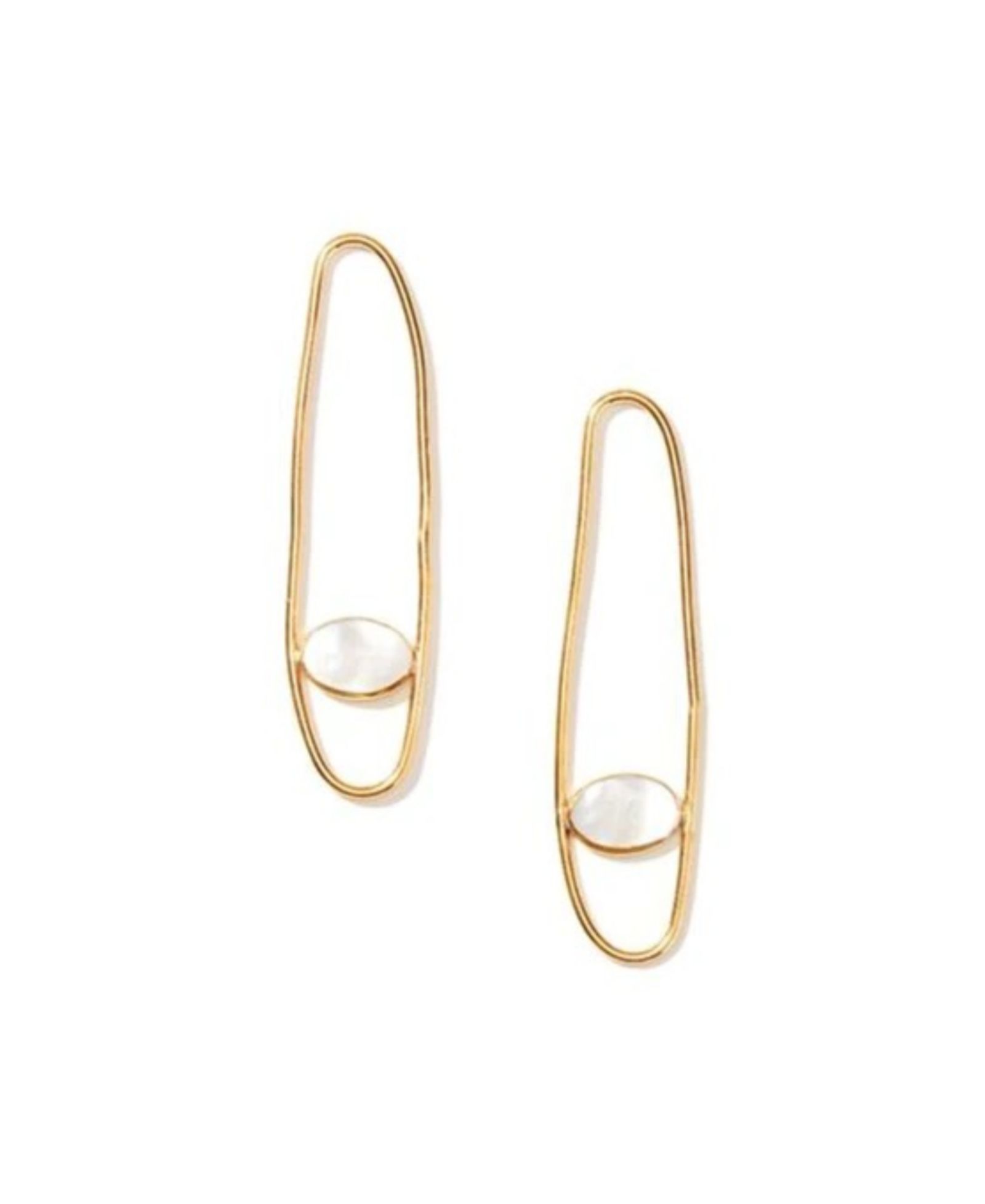 Серьги-подвески Nectar Nectar New York Gemstone Drop