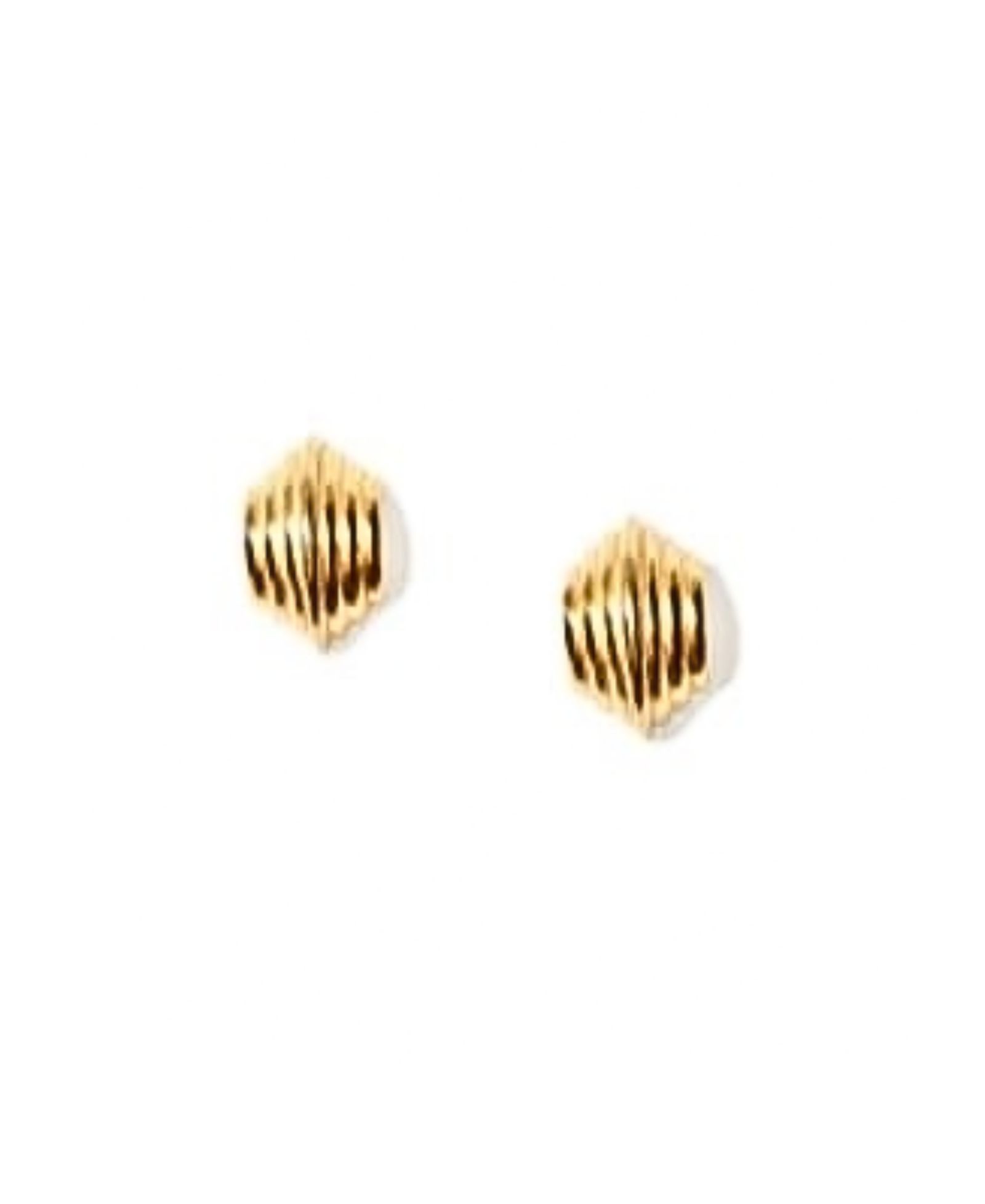 Серьги-гвоздики Nectar Nectar New York Solid Seashell Stud