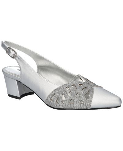 Женские туфли Easy Street Bizzy Buckle Slingback Pumps