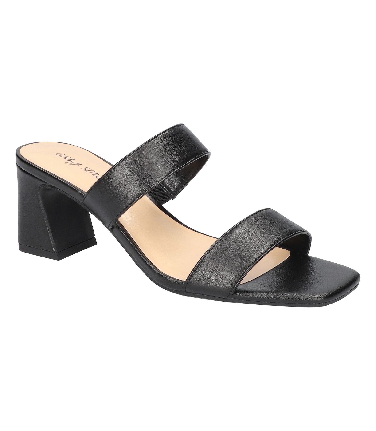 Easy Street Women's Clovelle Slip-On Block Heel Sandals