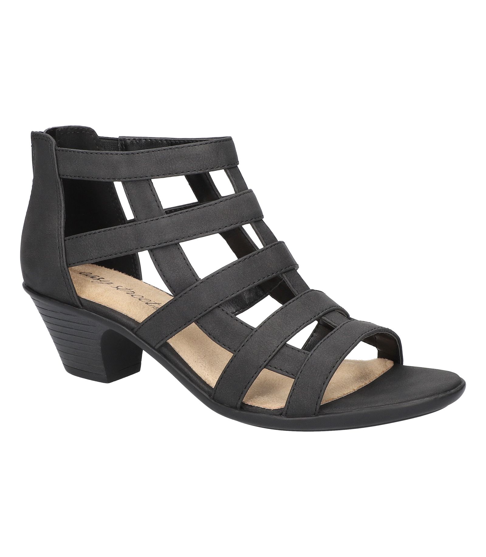 Женские сандалии Easy Street Marg Zip Gladiator