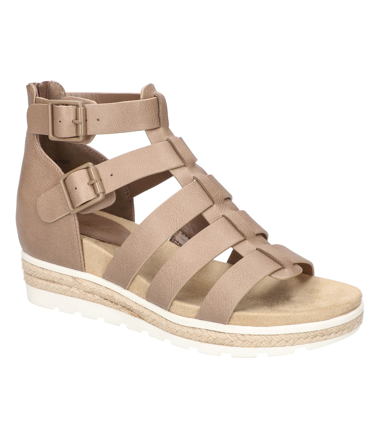 Женские сандалии Easy Street Simone Zip Wedge