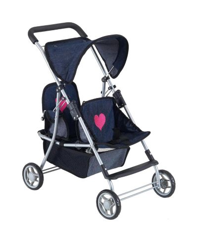 Коляска для двойных кукол The New York Doll Collection My First Doll Twin Stroller