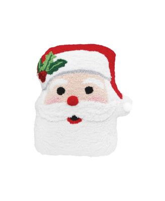 Декоративная праздничная подушка St. Nick, 16" x 16"