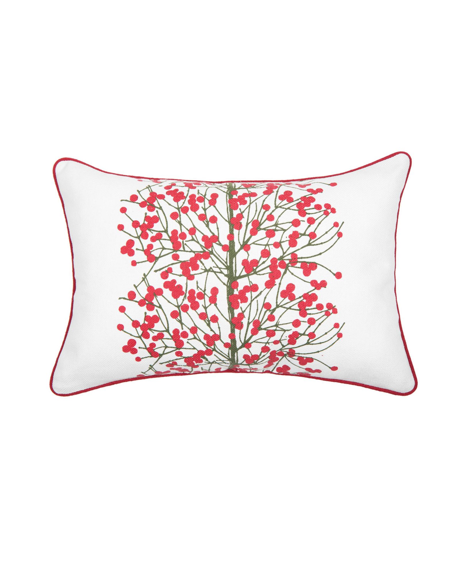 C&F Home Berries Tree Printed Christmas Throw Pillow, 13" x 20"