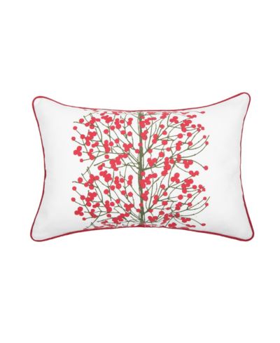 Декоративная подушка C&F Home с принтом ягод, 13" x 20"