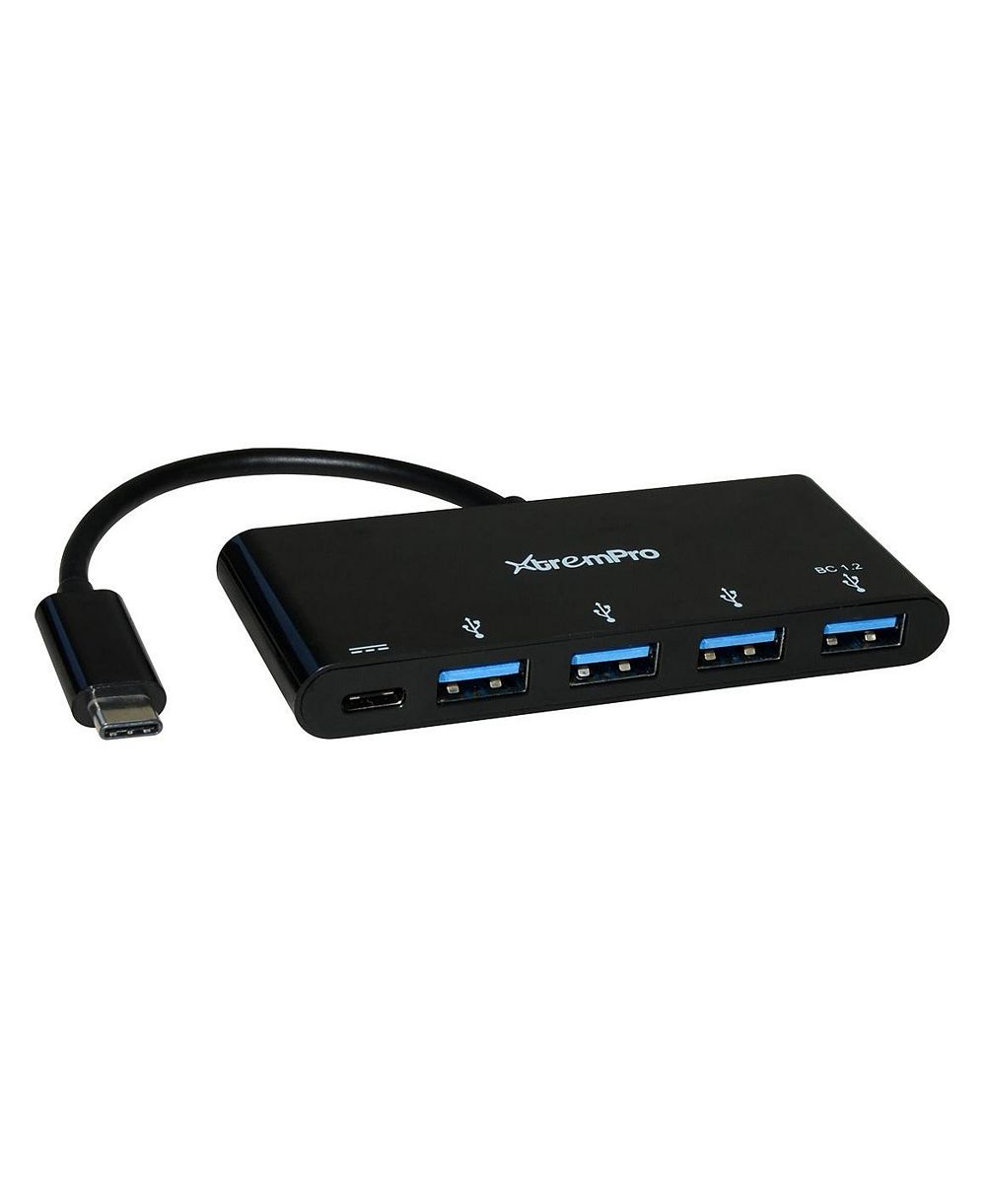 Xtrempro 41137 Адаптер USB Type-C в Type-C USB 3.0, 5 в 1, цифровой многопортовый хаб для MacBook, ноутбуков и нетбуков