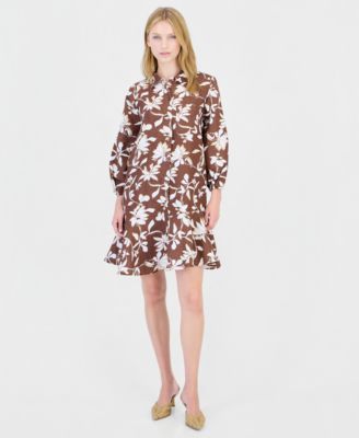 Floral Moroccan Brown