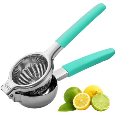 Zulay Kitchen Stainless Steel Lemon Squeezer – Heavy Duty, Solid Metal Bowl, Easy to Use