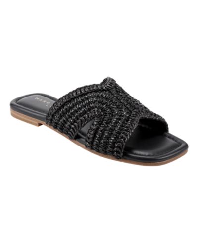 Marc Fisher LTD Женские сандалии-шлепанцы Narda Woven Flat Slide