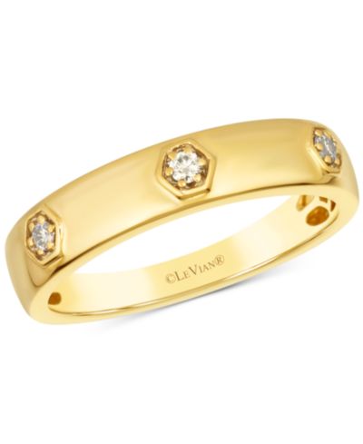 Le Vian® Anywear Everywear® Nude Diamond Polished Band (1/10 ct. t.w.) in 14k Gold (Also Available in Rose Gold or White Gold)