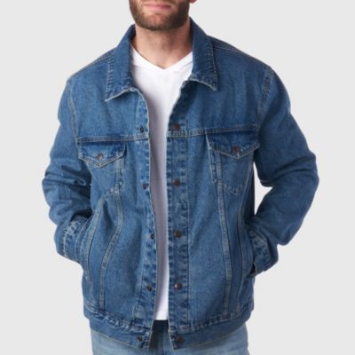 Alpine Swiss Derek Мужской Classic Denim Jacket Casual Button Up Jean Trucker Coat