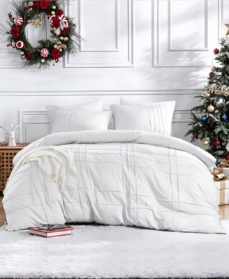 510 Design Porter Washed Pleated 3-Pc. Comforter Set, Queen
