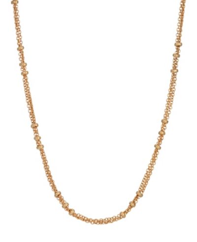Цепочка 2028 Gold-Tone Station Link Necklace