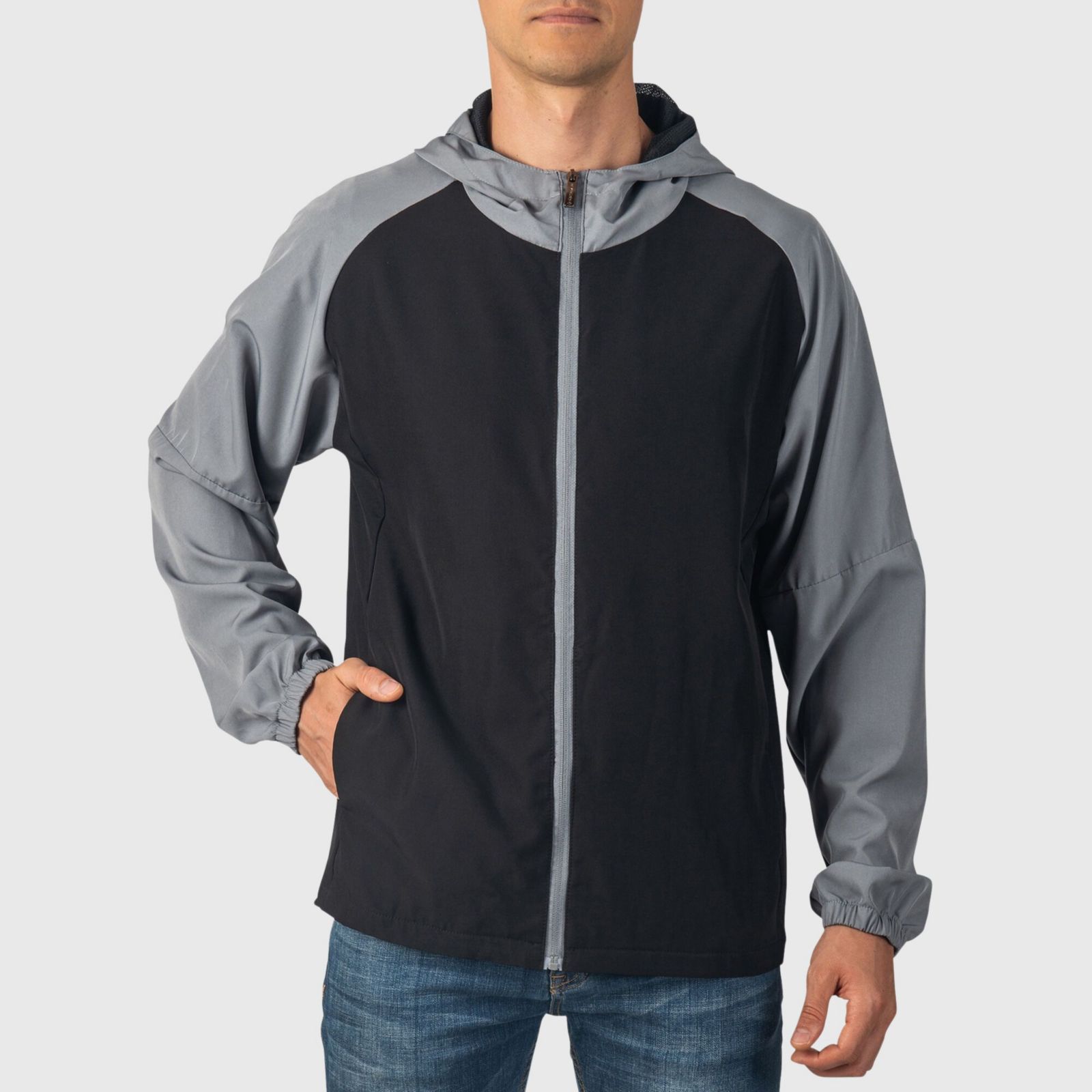 Мужская ветровка Alpine Swiss Cory Light Windbreaker Water-Resistant Packable Hooded Softshell Coat