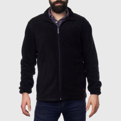 Alpine Swiss Мужская флисовая куртка Trent Full Zip Up Soft Casual Warm Zipper Coat
