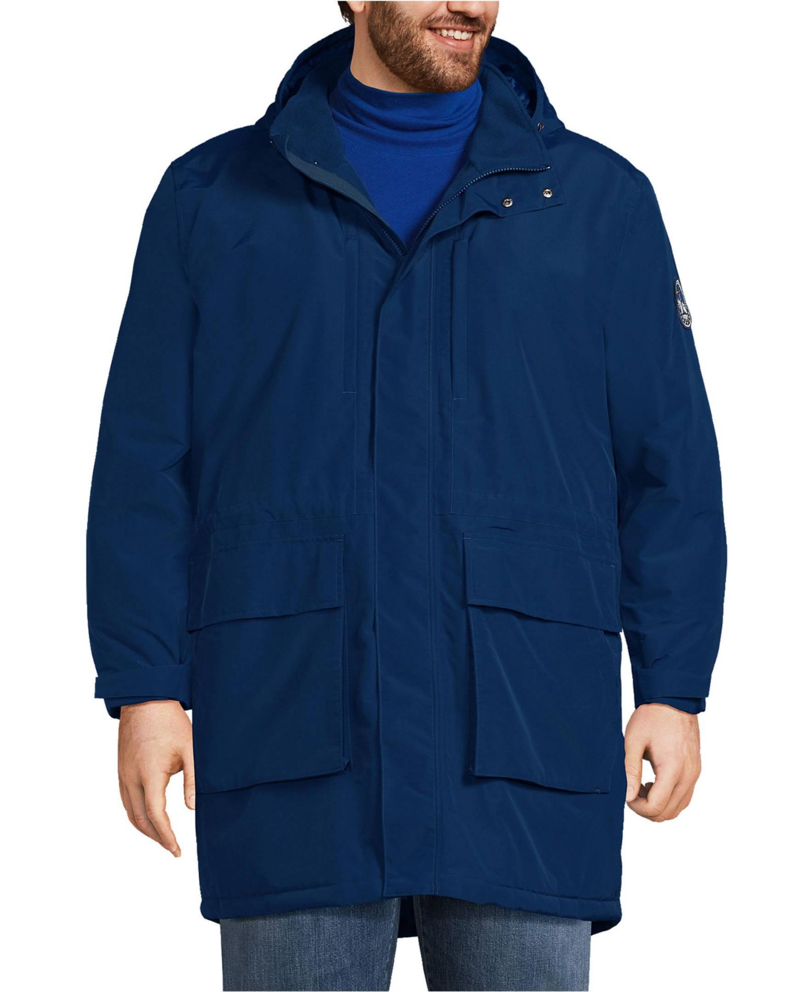 Lands' End Big & Tall Squall Waterproof Insulated Parka