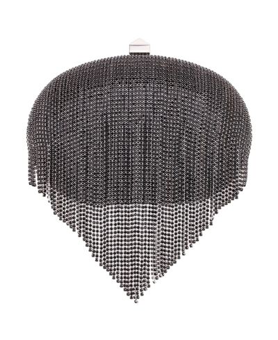 Клатч Nina Crystal Chain Draped Minaudiere