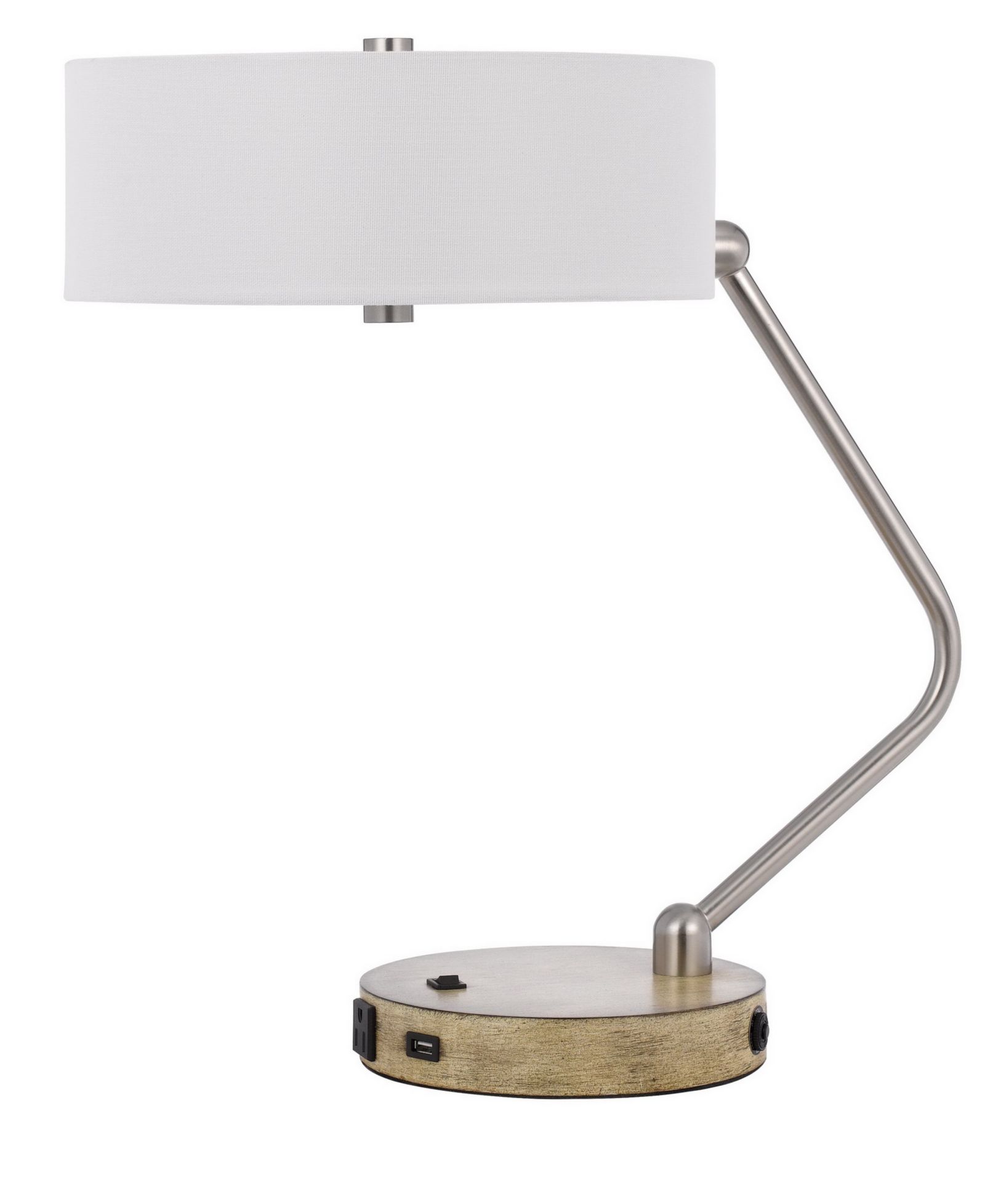 20" Height and Wood Desk Lamp