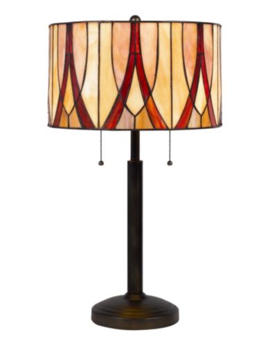 Металлическая настольная лампа Cal Lighting, высота 24"