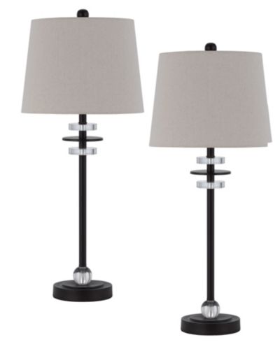 Набор ламп Cal Lighting Metal and Crystal 28.5" Height