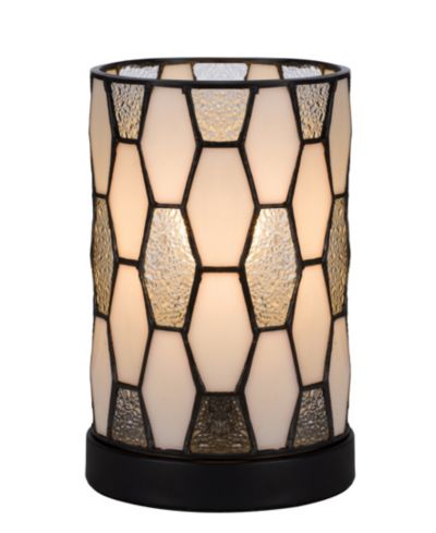 9.25" Height Metal and Resin Accent Lamp