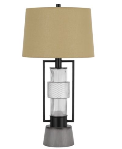 Cal Lighting Металлическая настольная лампа Vallda 31" Height Metal Table Lamp