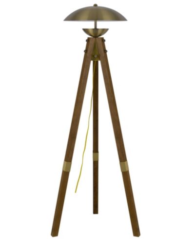 Напольный светильник Lakeland Wood and Metal
