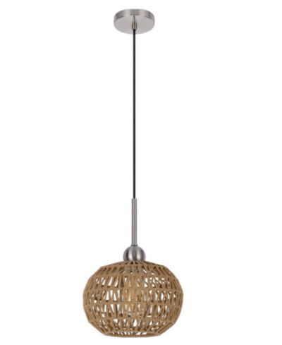 Тканевый подвесной светильник Cal Lighting 14"