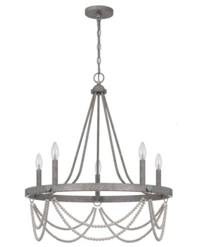 Cal Lighting металлическая люстра Anniston 29"