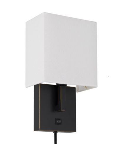 Металлическая настенная лампа Cal Lighting 11.5" Height
