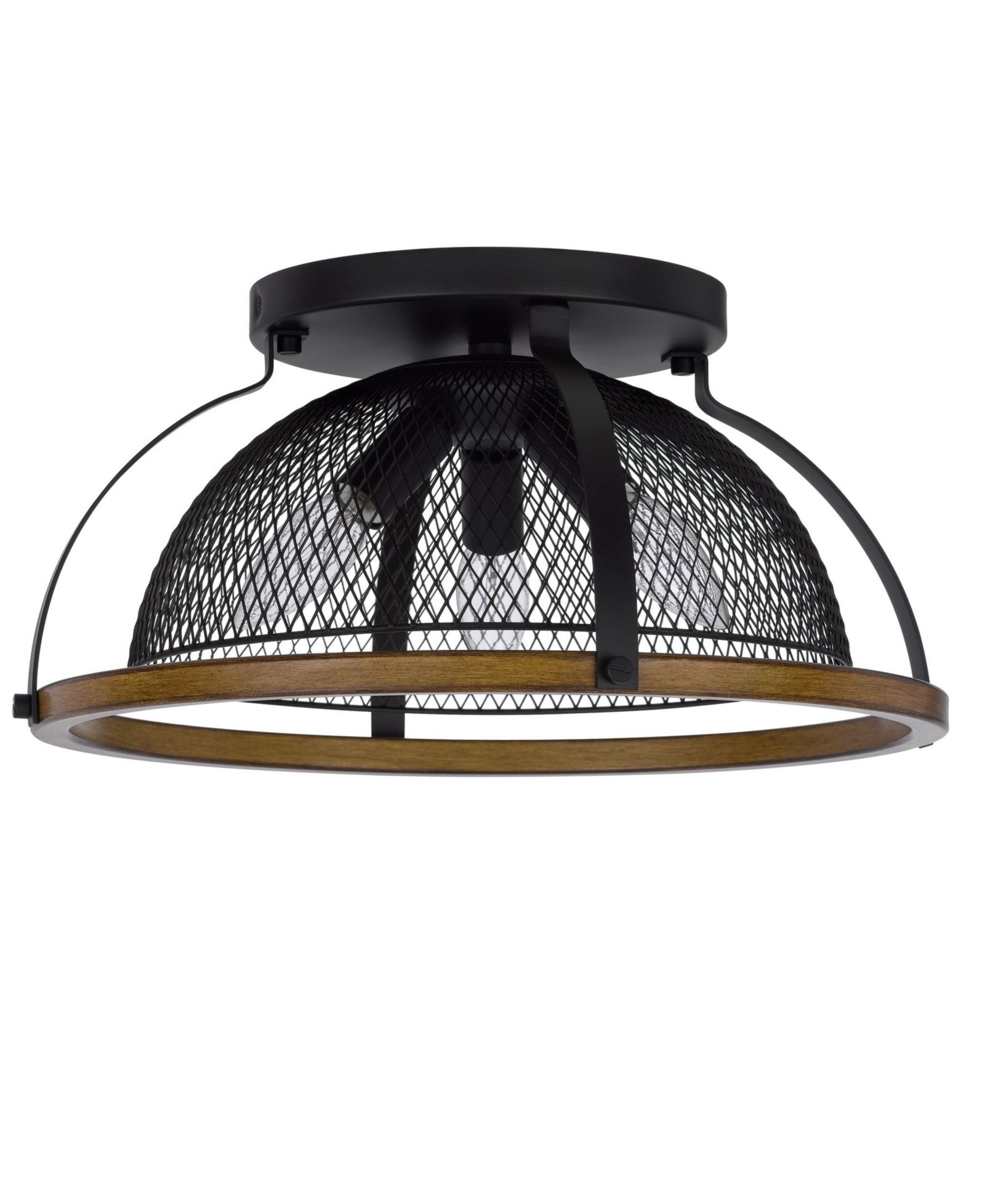 Longmont 7.25" Height Metal Semi Flush Mount