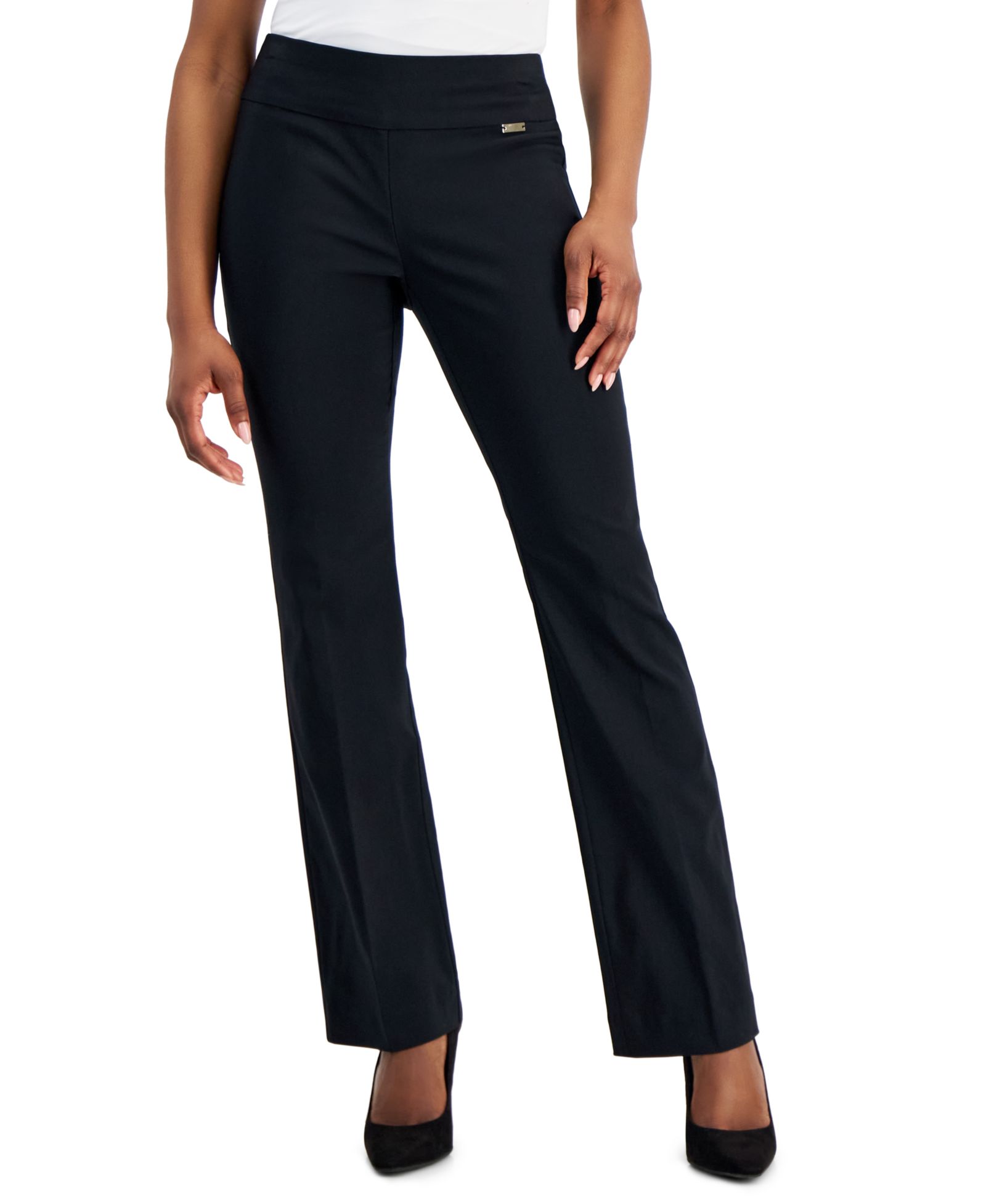 I.N.C. International Concepts Petite Mid-Rise Bootcut Pants, Petite & Petite Short, Created for Macy's
