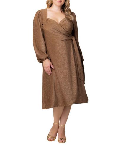 Платье Plus Size Kiyonna Socialite Sweetheart Wrap