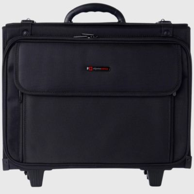Alpine Swiss чемодан-портфель для ноутбука, жесткий корпус, на колесах, для бизнеса и путешествий