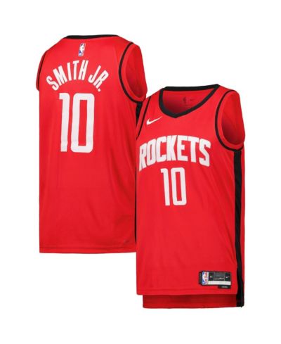 Мужская и женская джерси Nike Jabari Smith Jr. Red Houston Rockets Swingman - Icon Edition