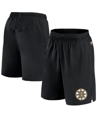 Мужские спортивные шорты Fanatics Black Boston Bruins Authentic Pro Tech