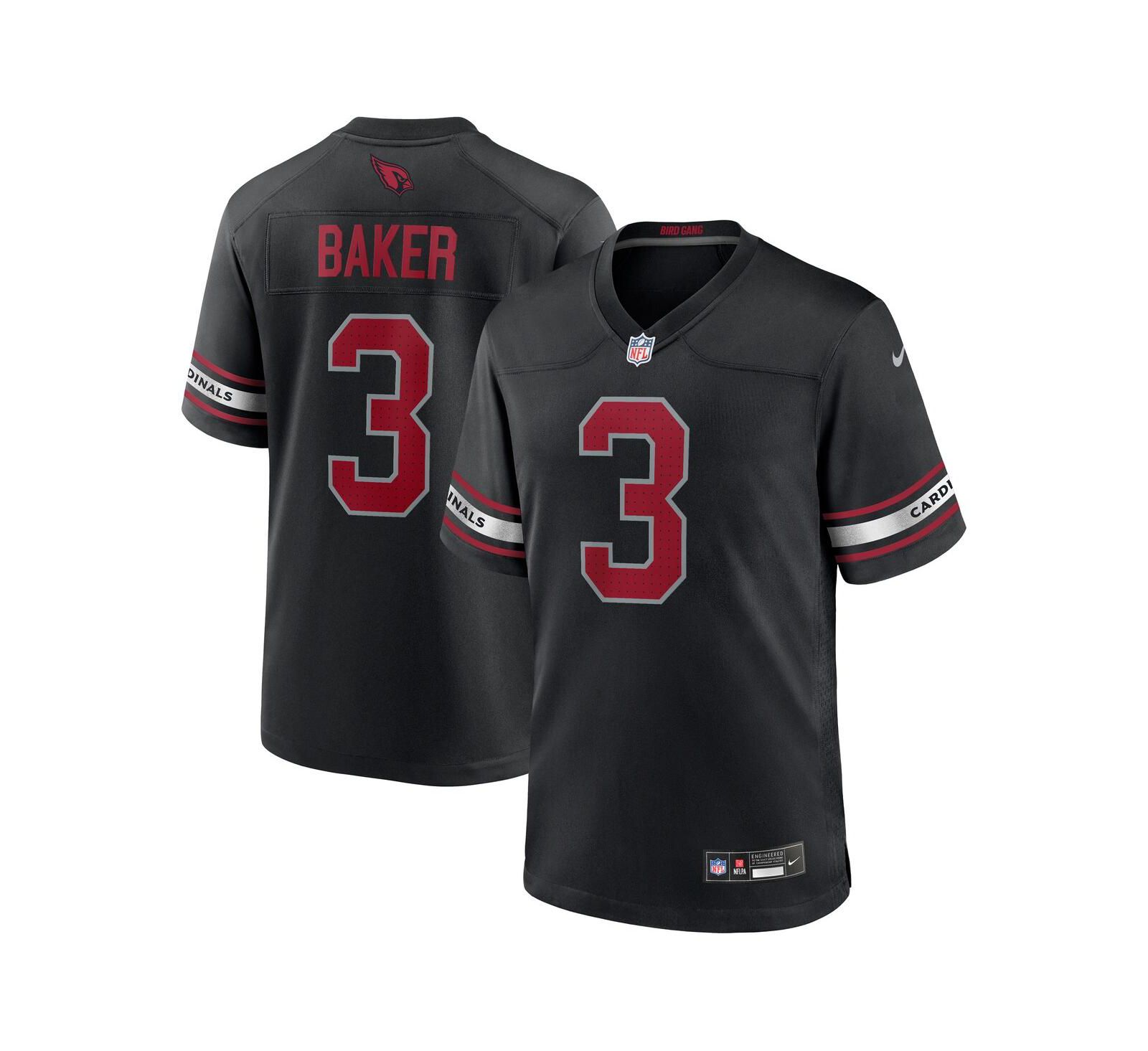 Мужская джерси Nike Budda Baker Arizona Cardinals Game