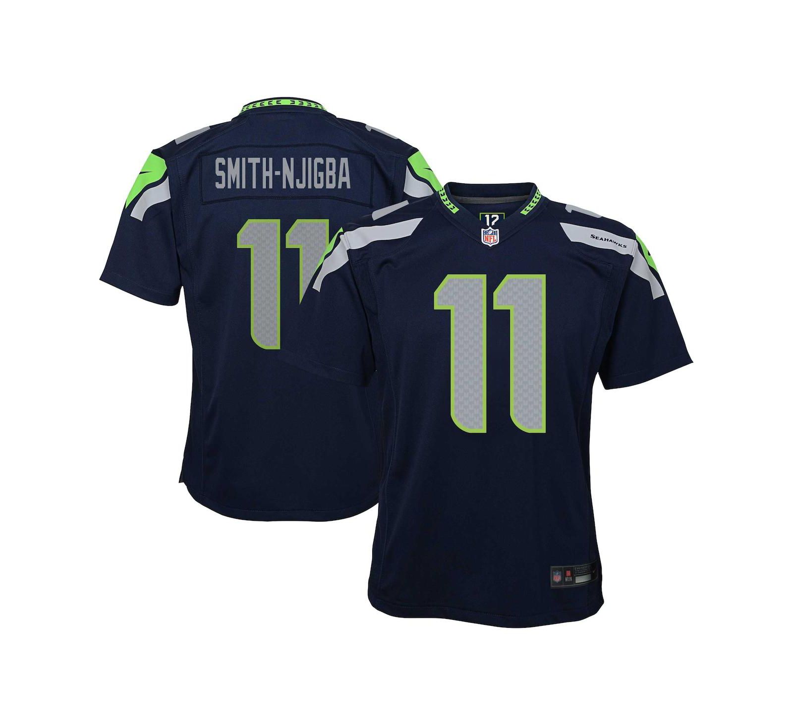 Джерси Nike Big Boys Jaxon Smith-Njigba Seattle Seahawks Game Jersey