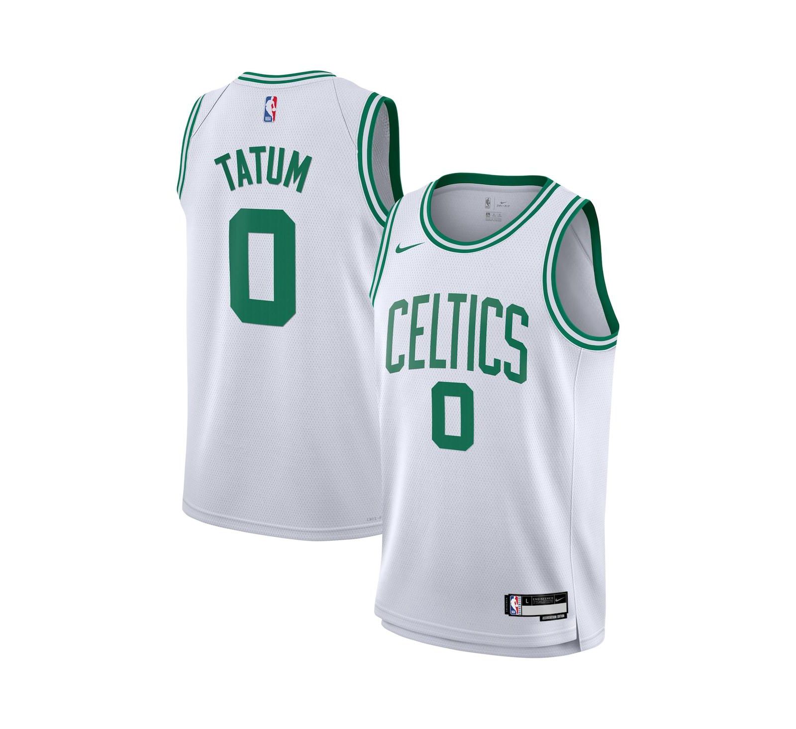 Детская джерси Nike Jayson Tatum White Boston Celtics Swingman - Association Edition